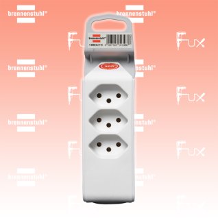 Brennenstuhl cleverLINE Abzweigstecker 3+1 fach weiss, drehbar bis 300°