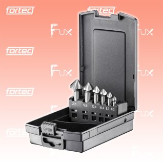 fortec Werkzeuge FT70030 Premium Line Kegel- und Entgratsenker-Satz 90°