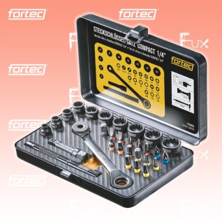 fortec Werkzeuge FT30055 Compact Steckschlüsselsatz 171 ¼″