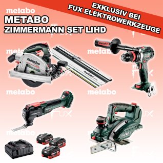 Metabo Zimmermann SET  6 LiHD